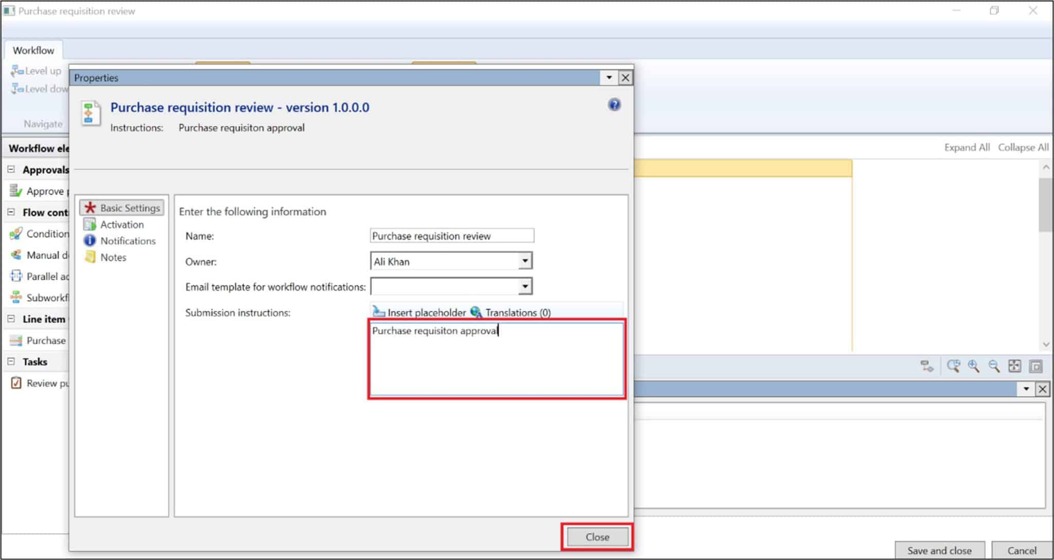 Process A Purchase Requisition D Finance And Operations Dynamics Tips