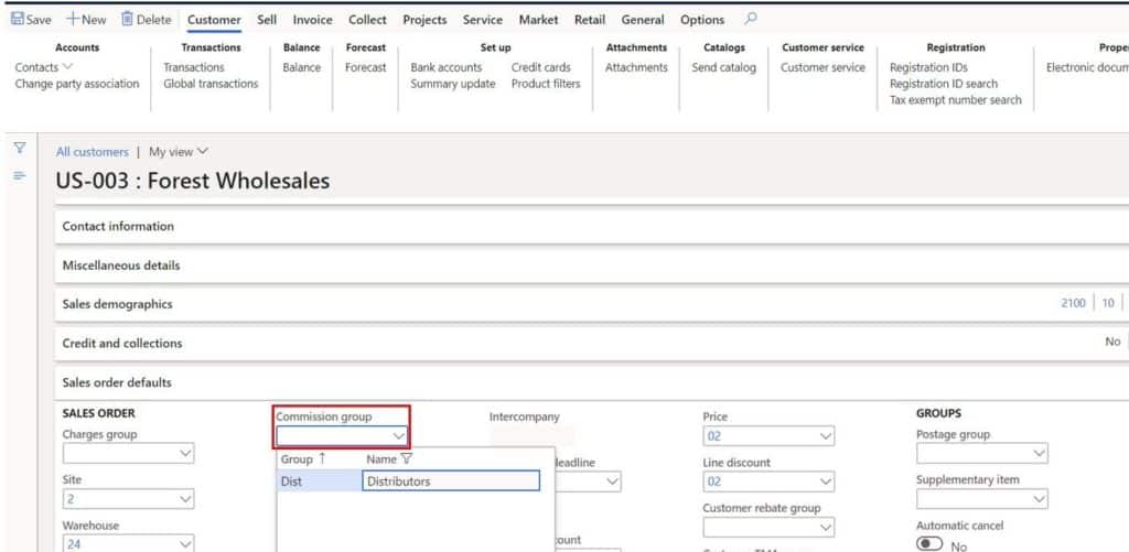How To Process Sales Commissions D365 Finance and Operations
