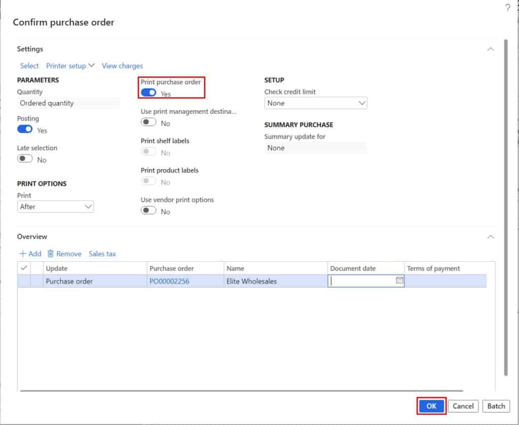 How To Process A Purchase Order D365 Finance And Operations Dynamics Tips