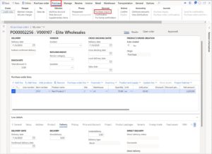 How To Process a Purchase Order: D365 Finance and Operations – Dynamics ...