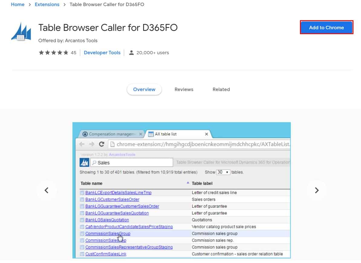 How to Use the Table Browser: D365 Finance and Operations – Dynamics Tips