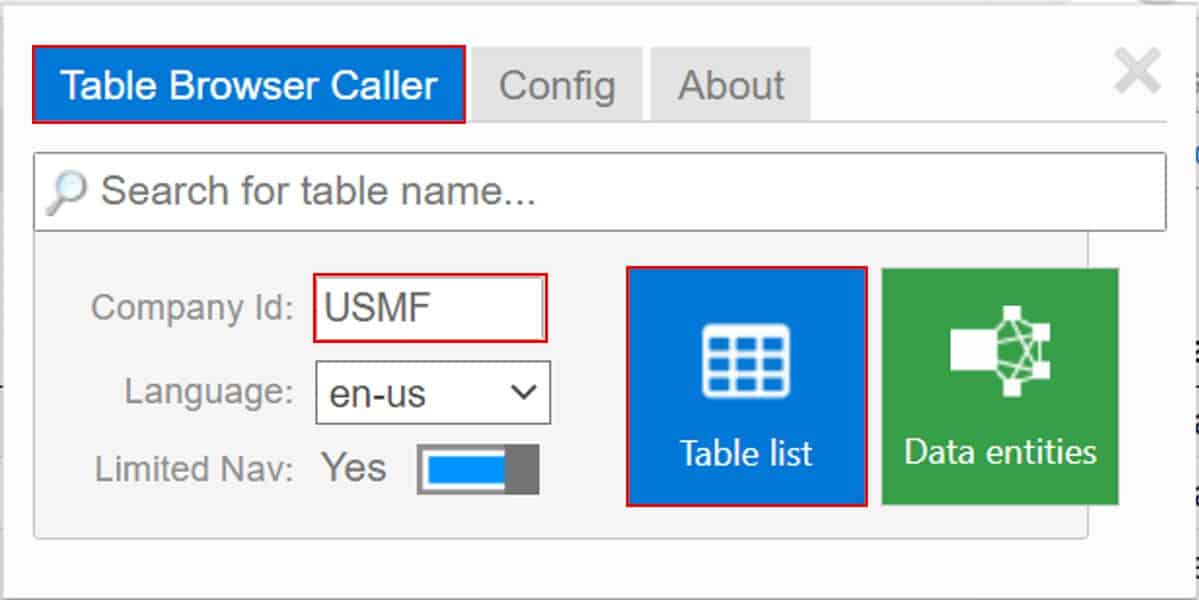 How to Use the Table Browser D365 Finance and Operations Dynamics Tips