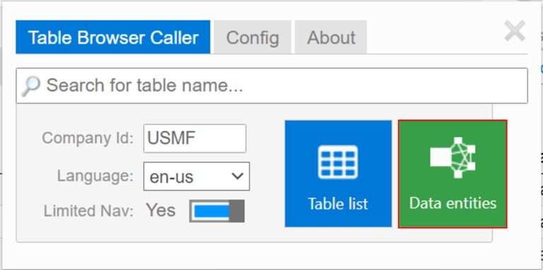 How to Use the Table Browser: D365 Finance and Operations – Dynamics Tips