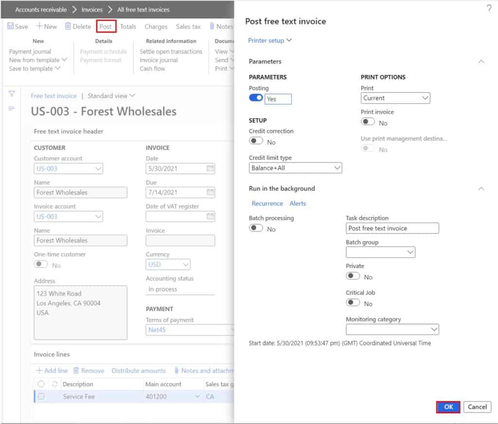 process-a-free-text-invoice-dynamics-365-finance-and-operations