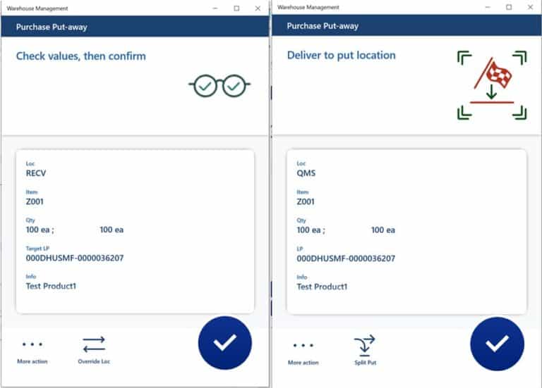 Process Quality Orders with WMS: D365 Finance and Operations – Dynamics ...