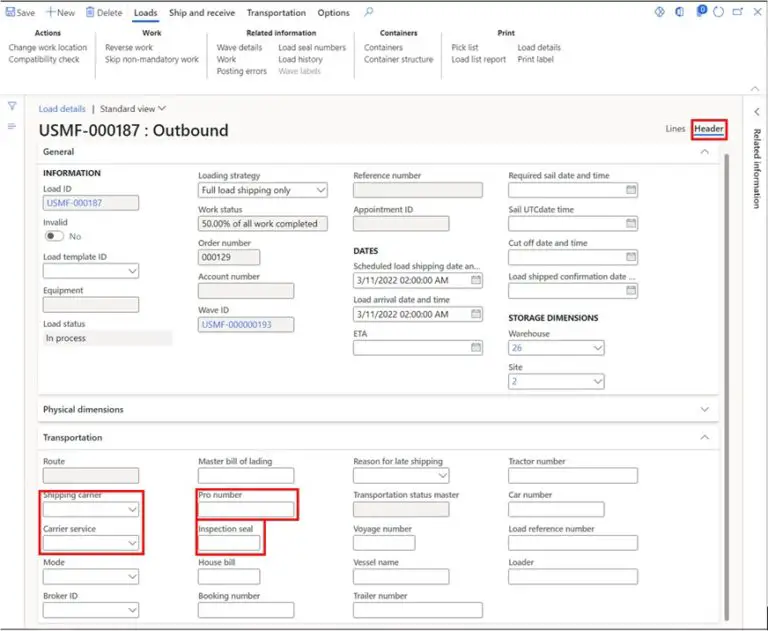 Process a Transfer Order D365 Finance and Operations Dynamics Tips