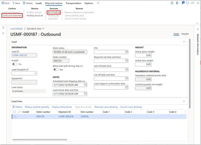 Process a Transfer Order D365 Finance and Operations Dynamics Tips