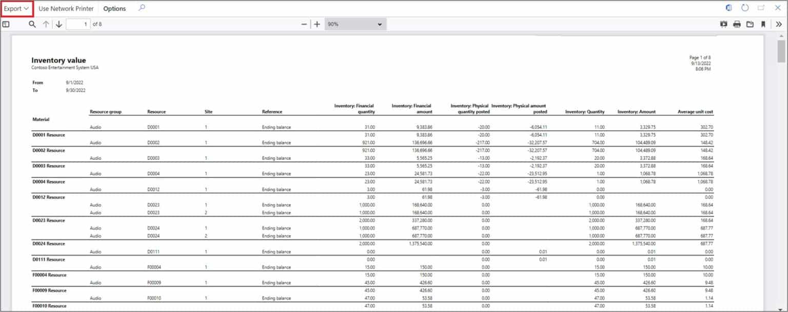 inventory-value-report-d365-finance-and-operations-dynamics-tips